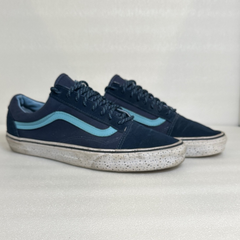 Vans Navy and Light Blue Sneakers